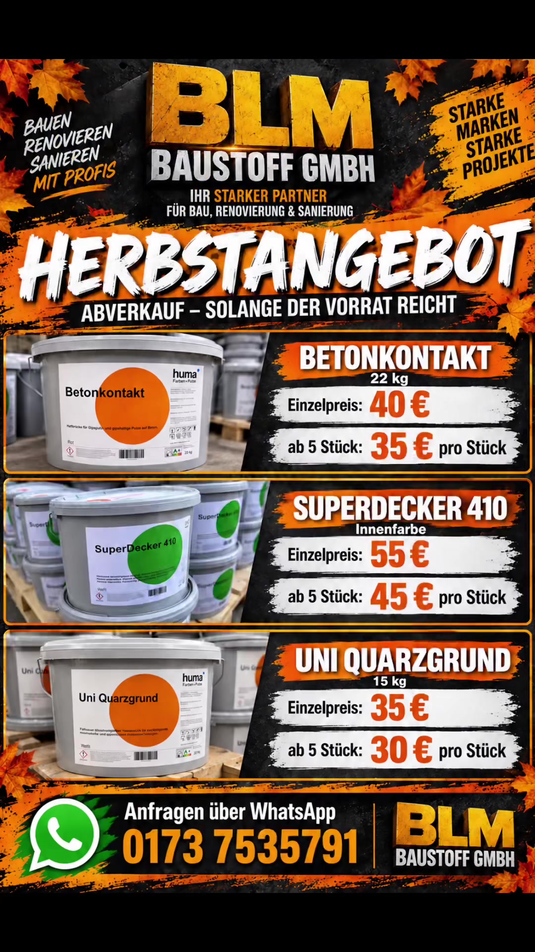 @BLM Baustoff GmbH Mannheim