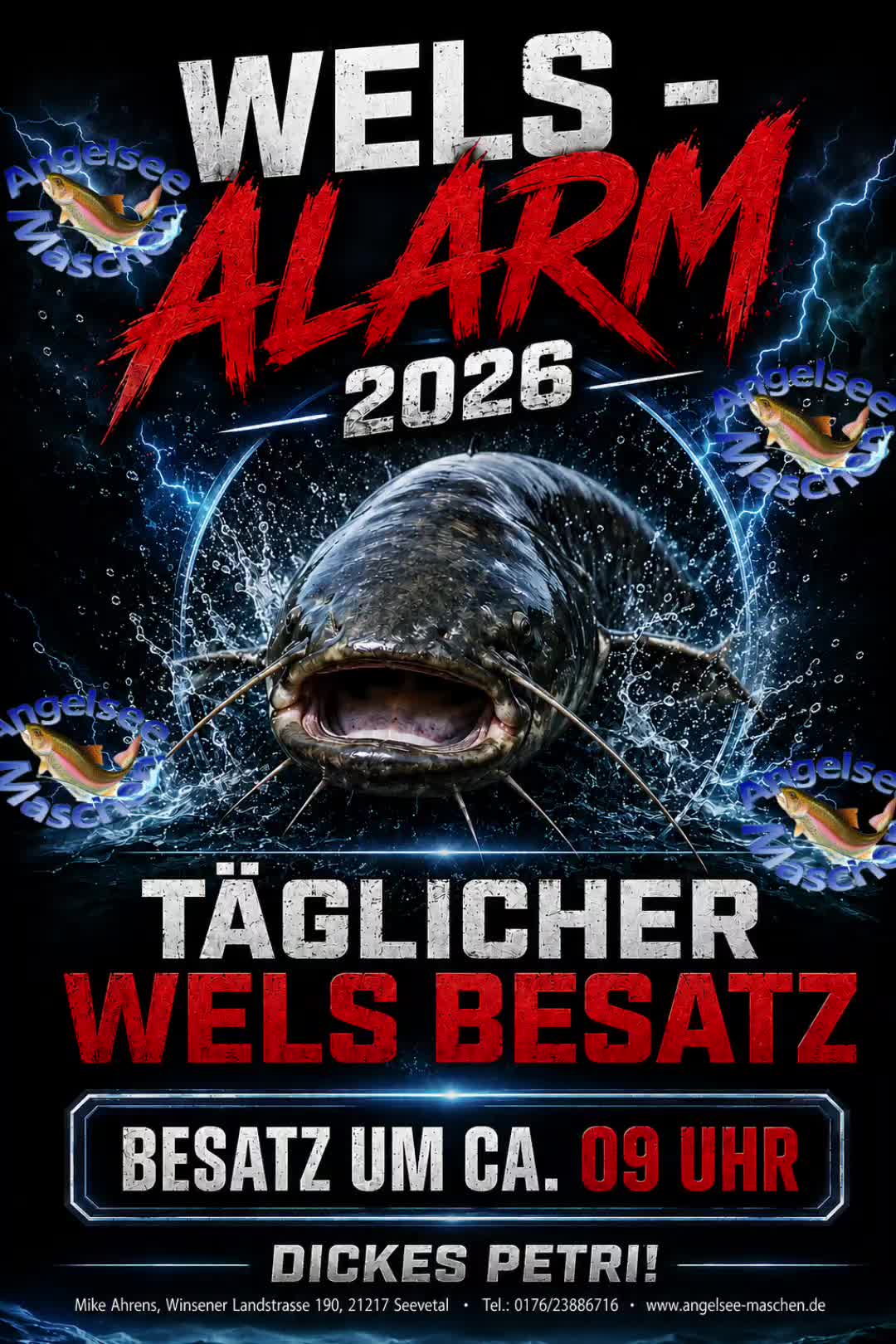 @🎣 Angelsee Maschen 🎣