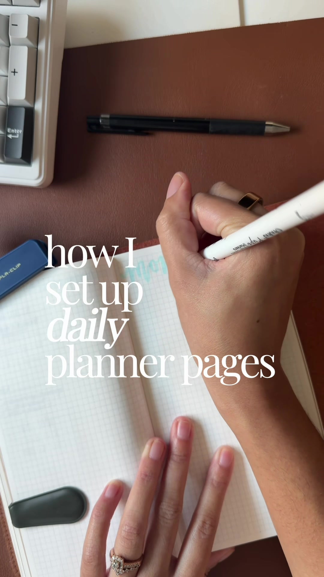 @hannah | plans + productivity
