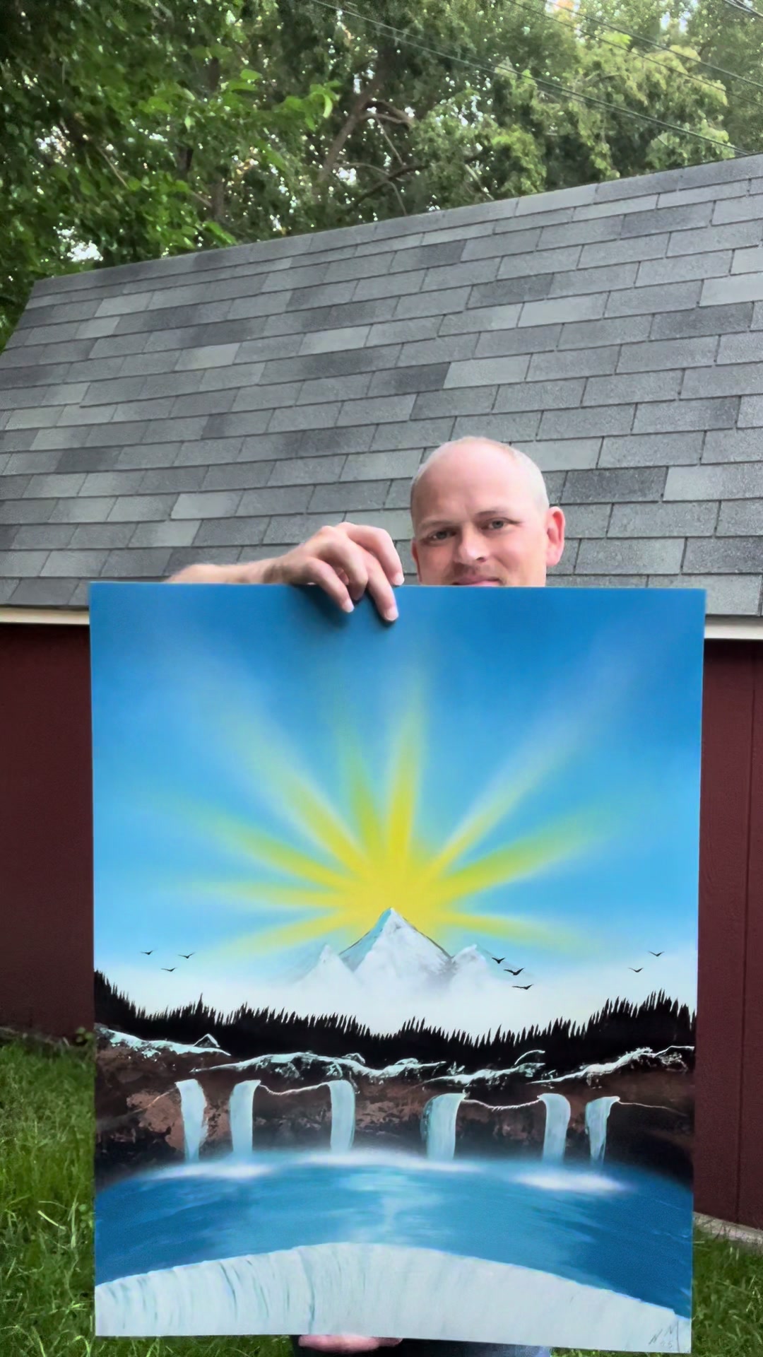 @The Little Red Shed Art