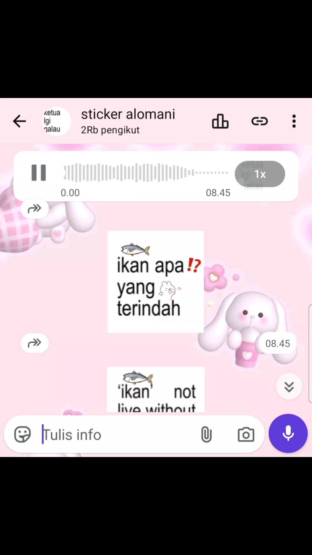 @stiker x audio lucuk✨️🎀