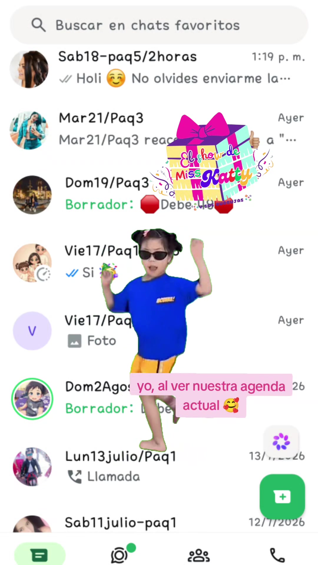 @Miss Katty y sus burbujas