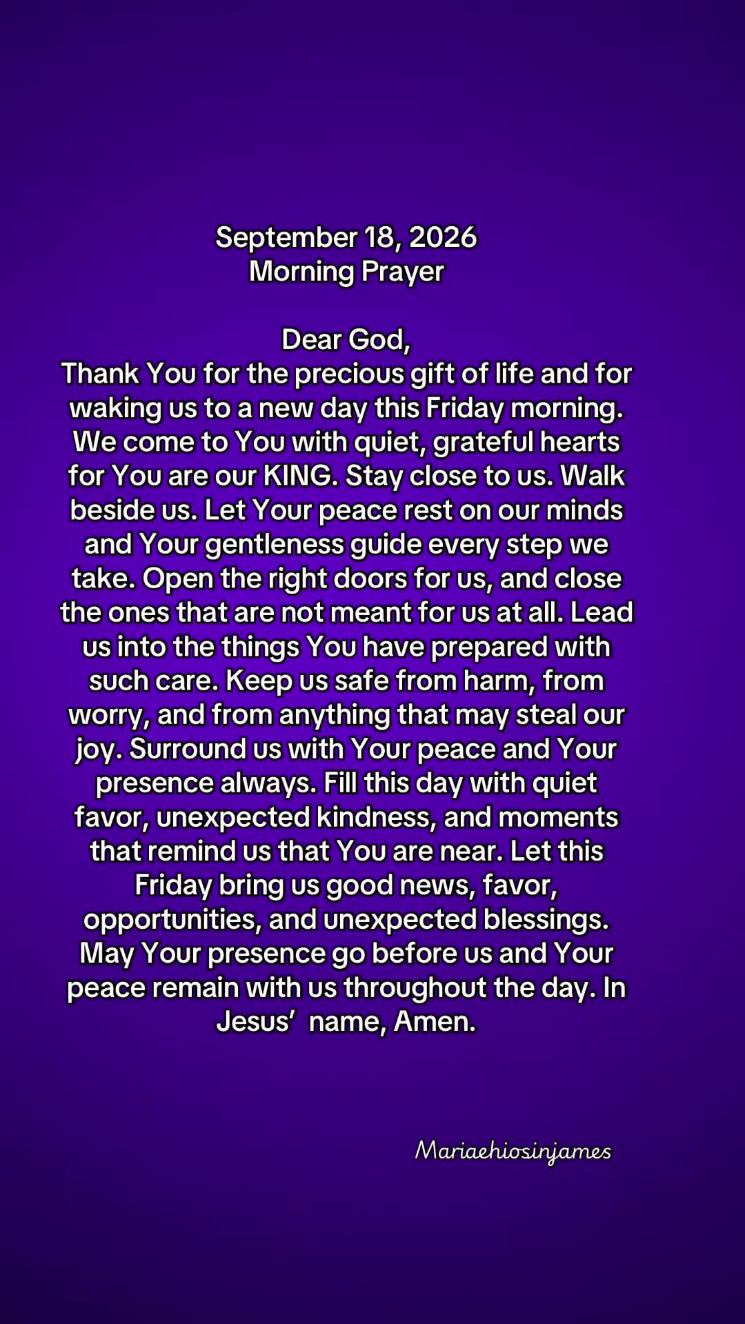 @Maria Ehiosin James Osaigbokan