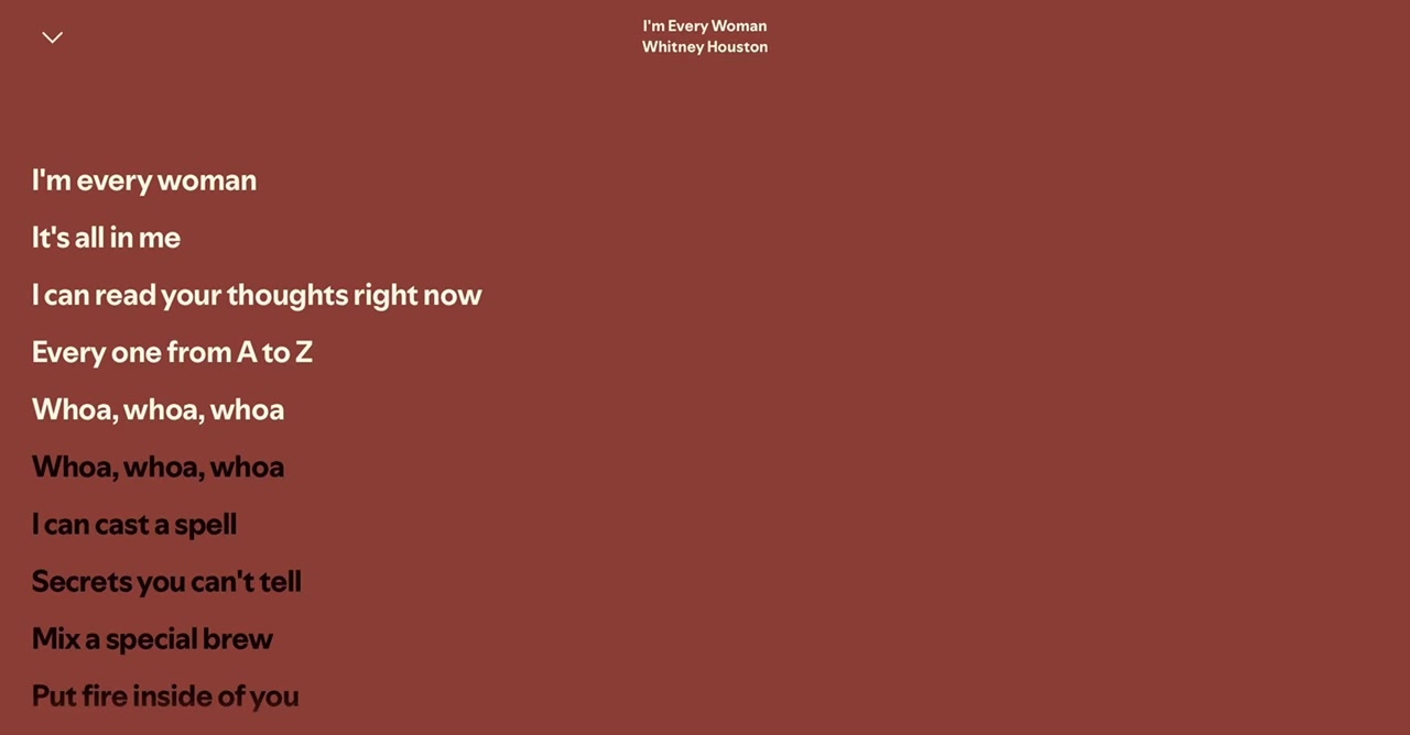 @Spotify Song Lyrics