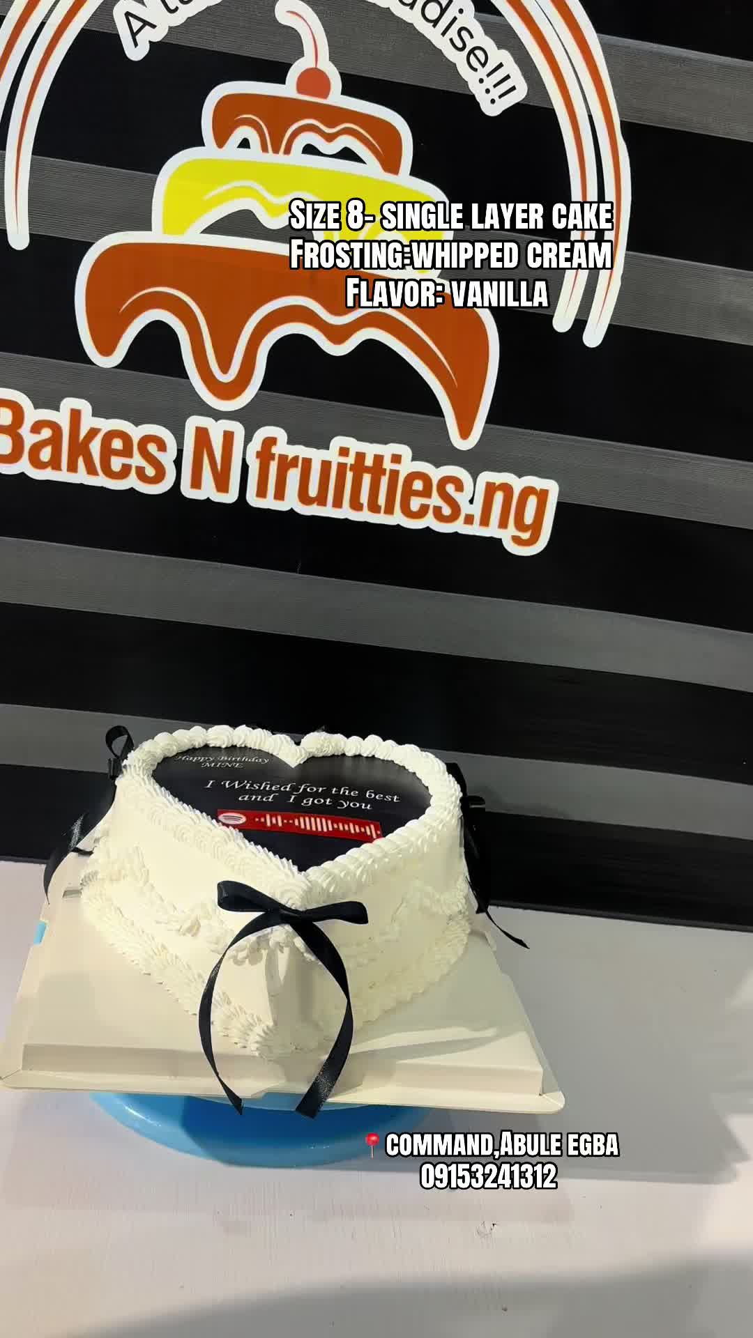 @Baker in command/abule egba 🎂