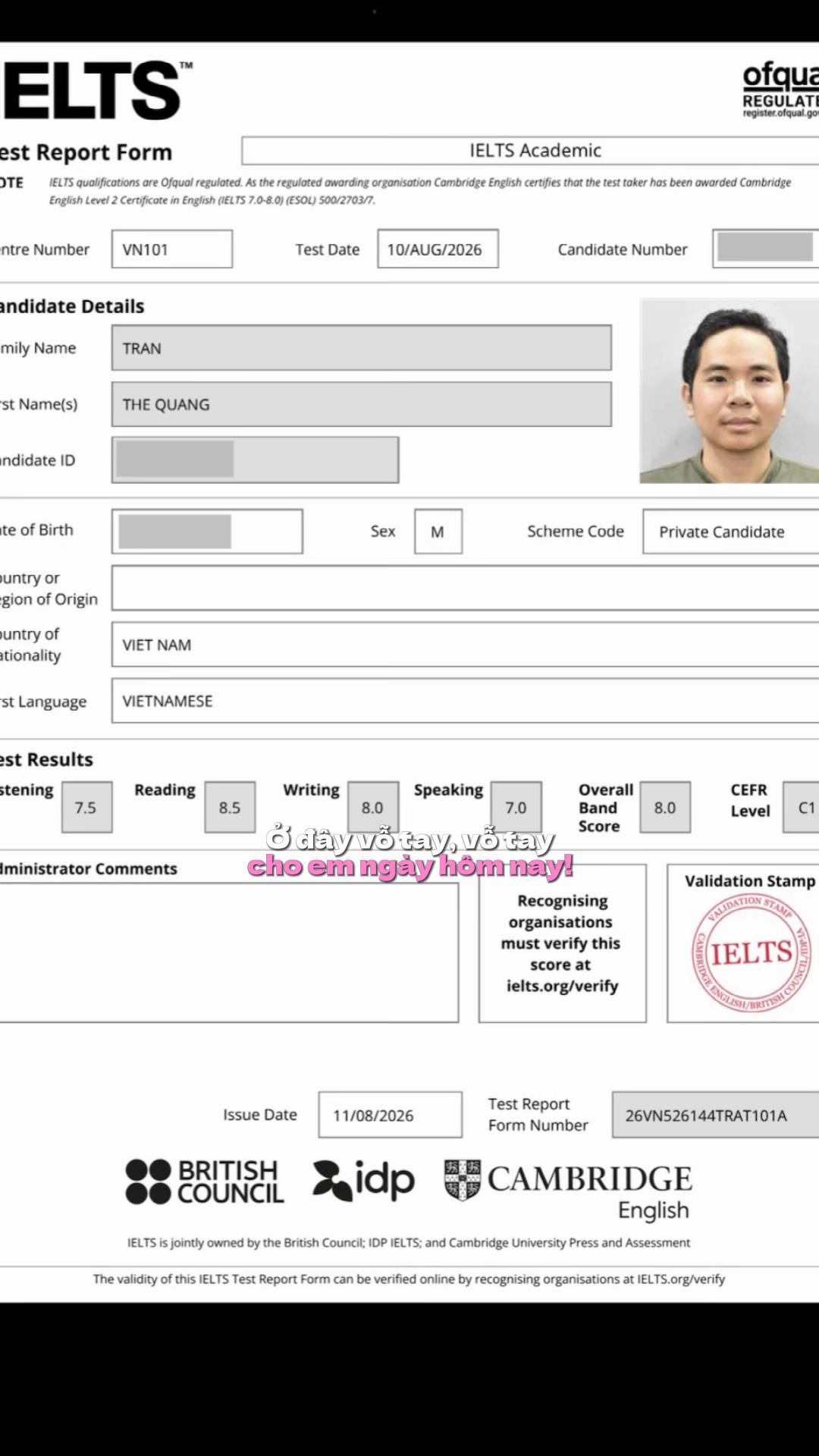 @Thầy Quang du học Úc