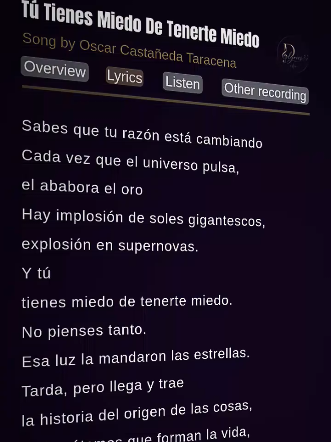 @D'lyrics
