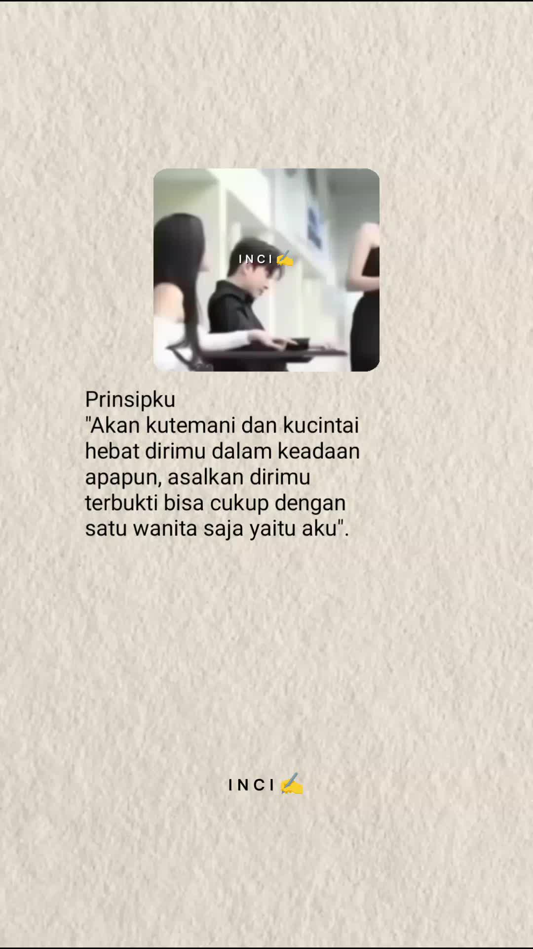 @I N C I ✍️