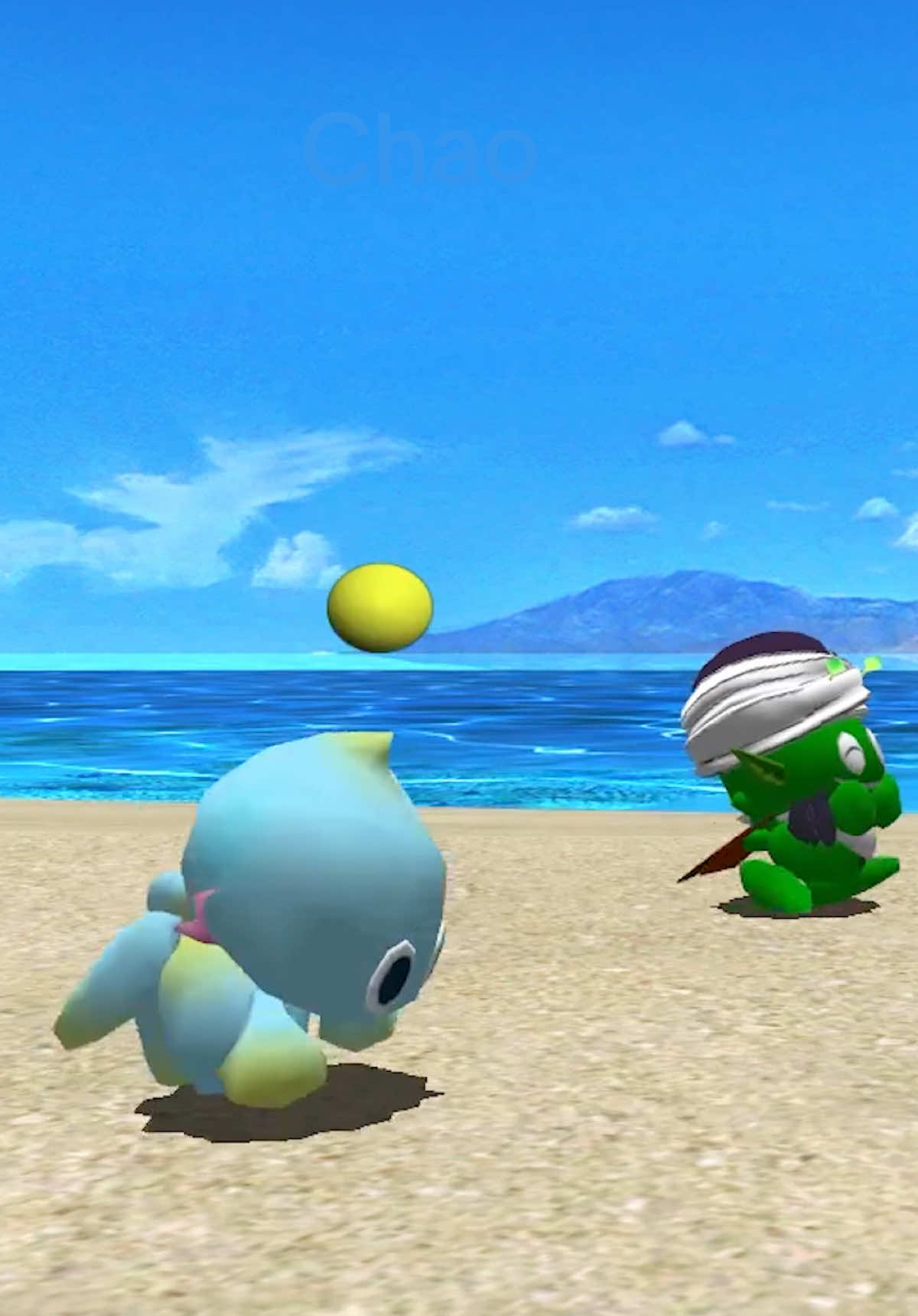 @Chilling with Chao