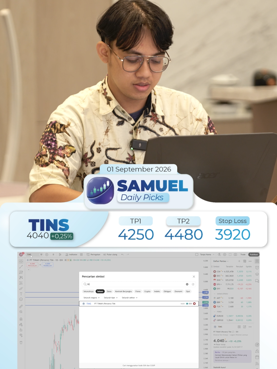 @Samuel Sekuritas Indonesia