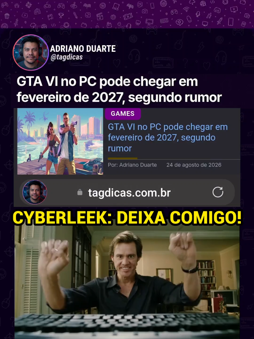 @Adriano Duarte I Tag Dicas