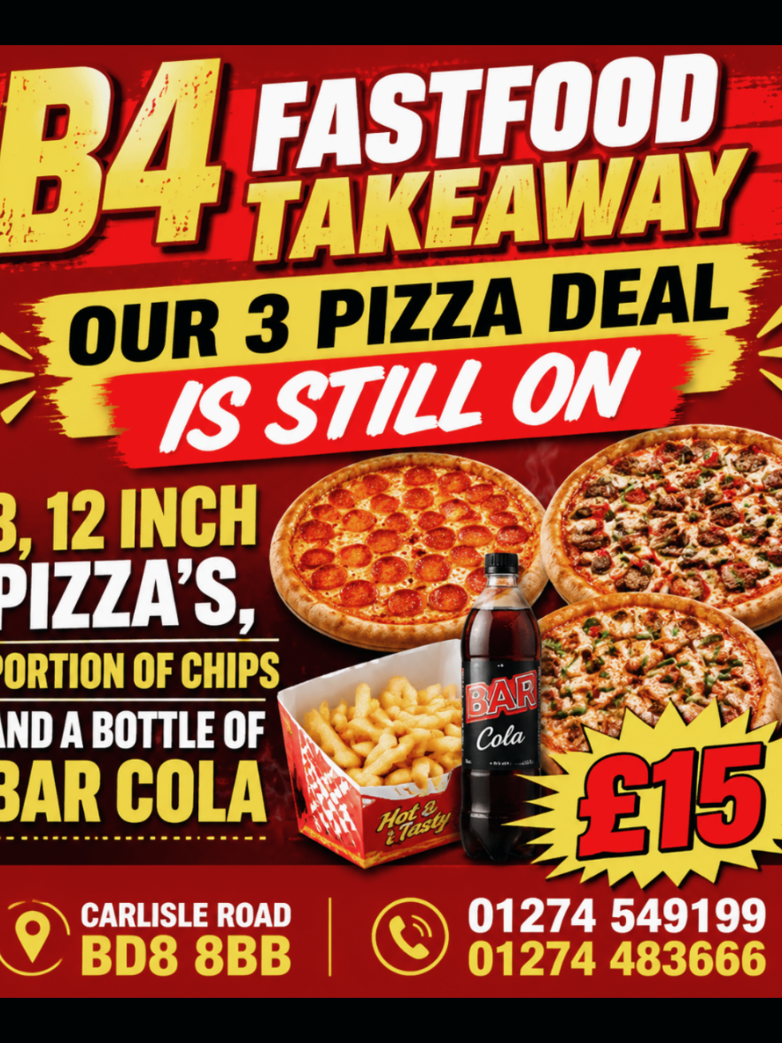 @B4FastFoodBradford