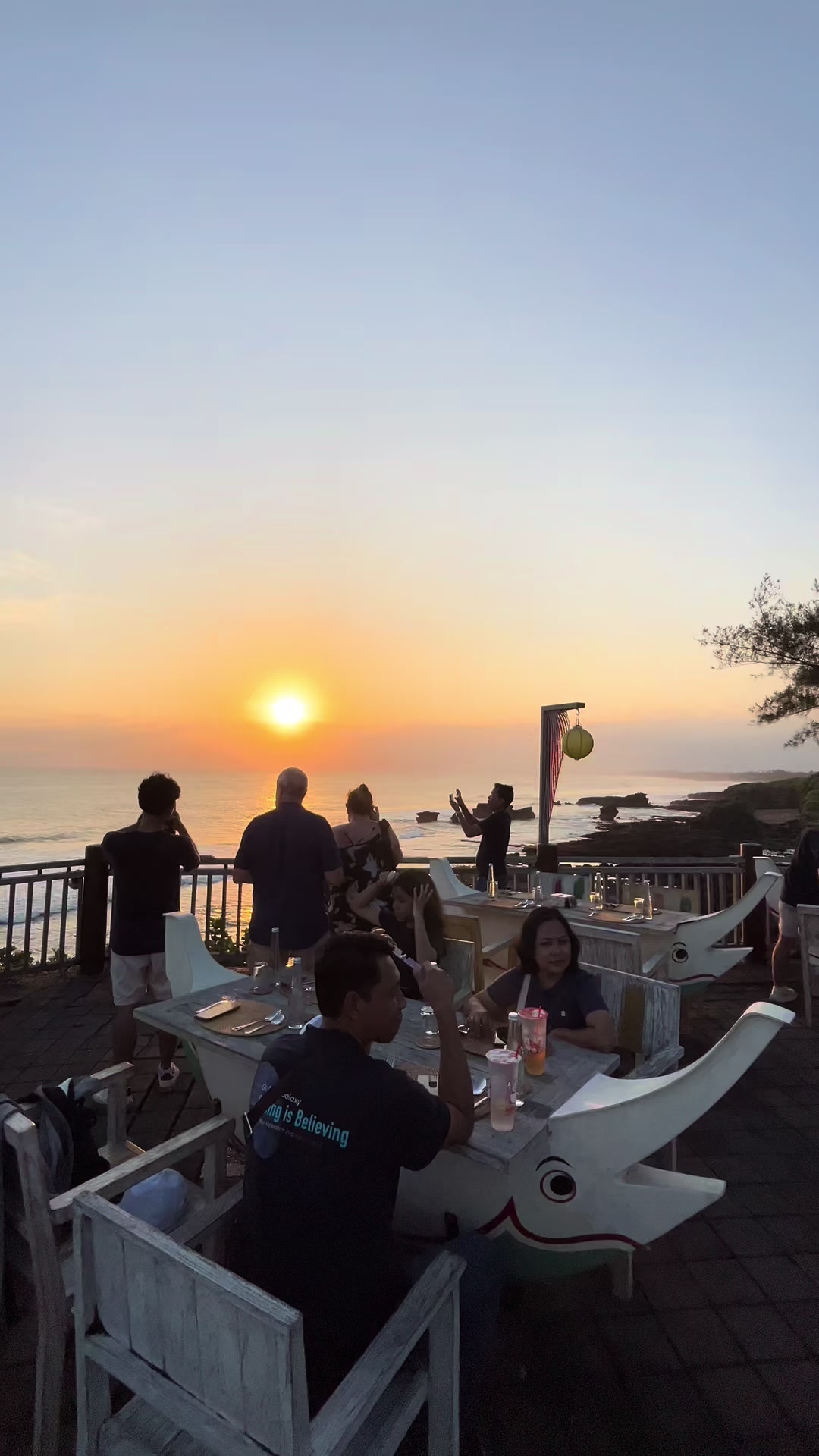 @De jukung resto Tanah Lot Bali