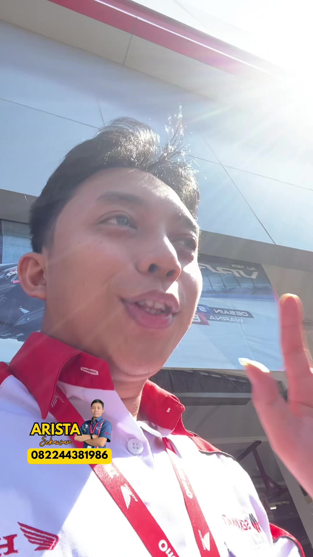@Arista Honda Sekawan motor