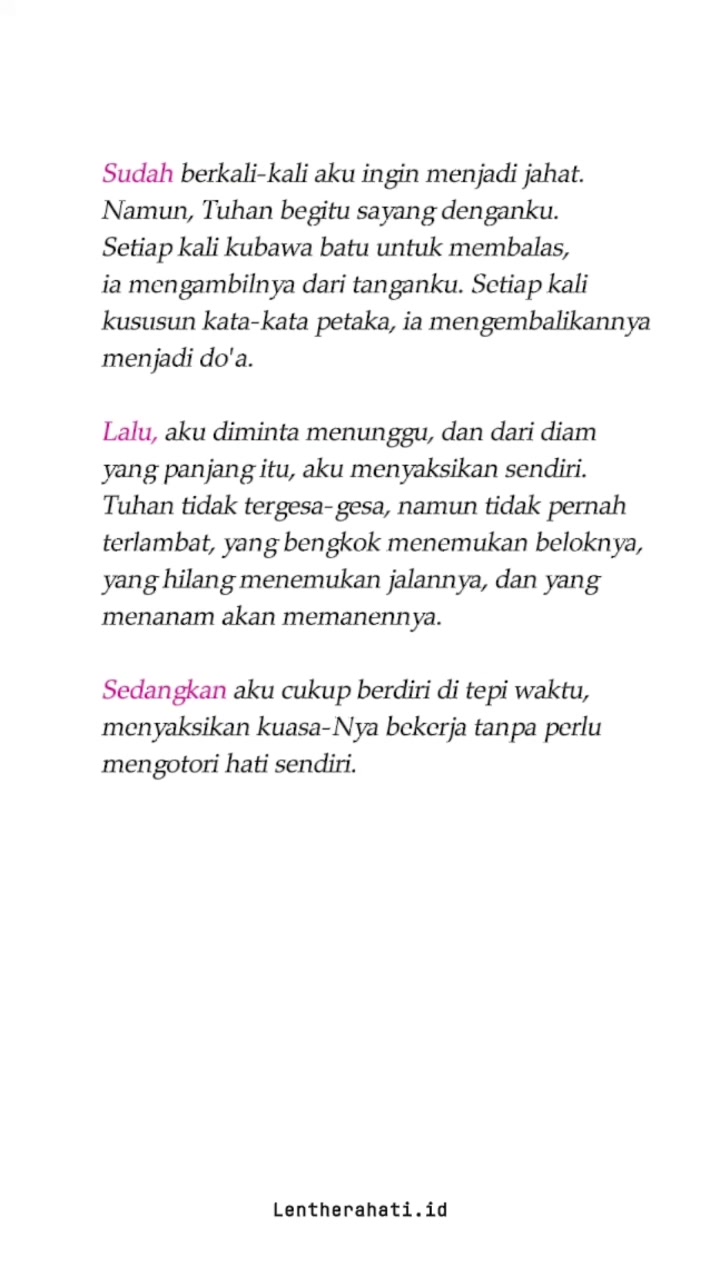 @Lentherahati.id