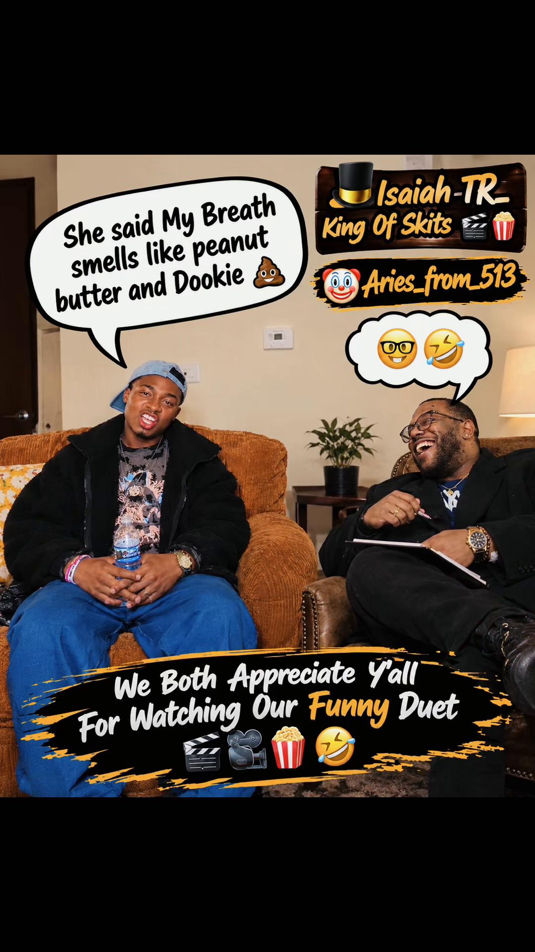 @🎬🍿IsaiahTR_ King Of Skits 🎩