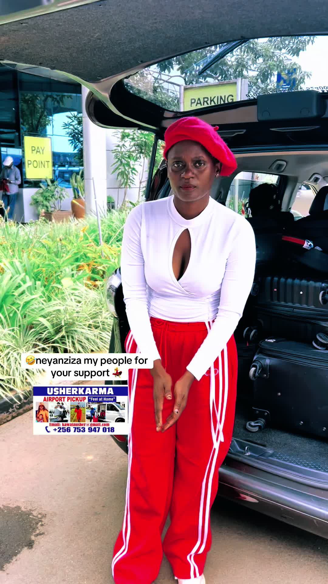 @USHERKARMA AIRPORT PICKUP 🇺🇬