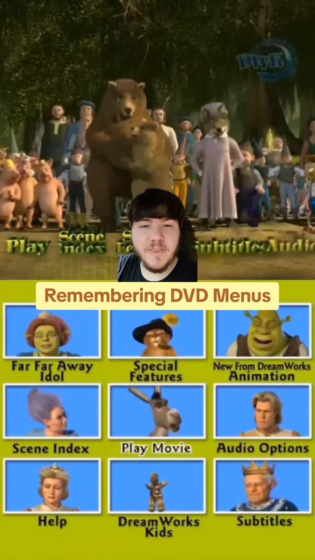 There was an art to old DVD menus! The | the film bug 🎟 (@the_film_bug)