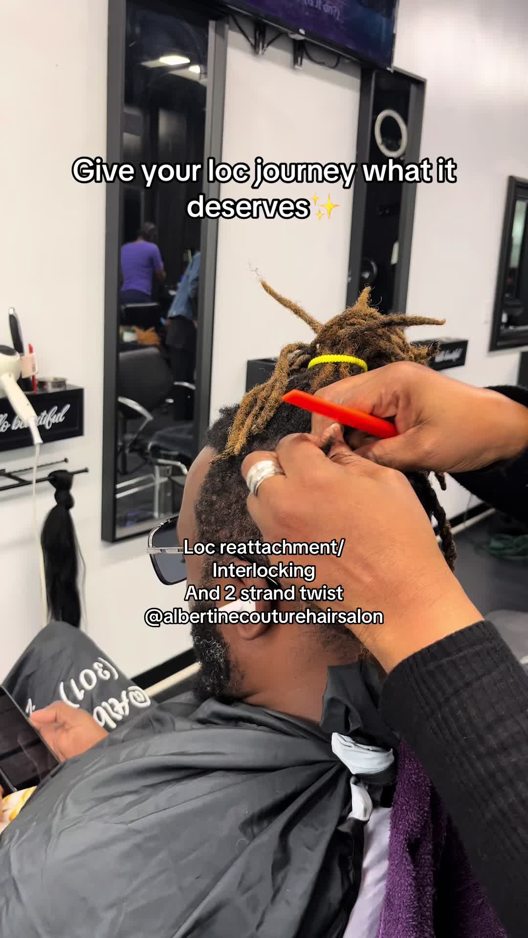 @albertine couture hair salon