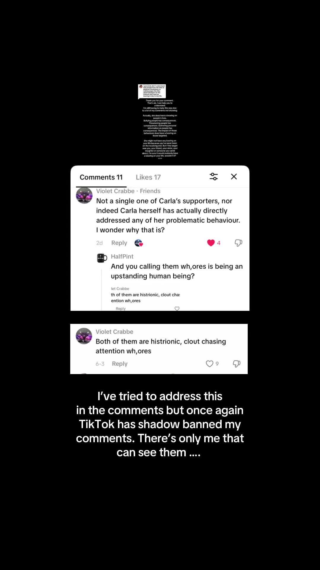 @Calling out the bs