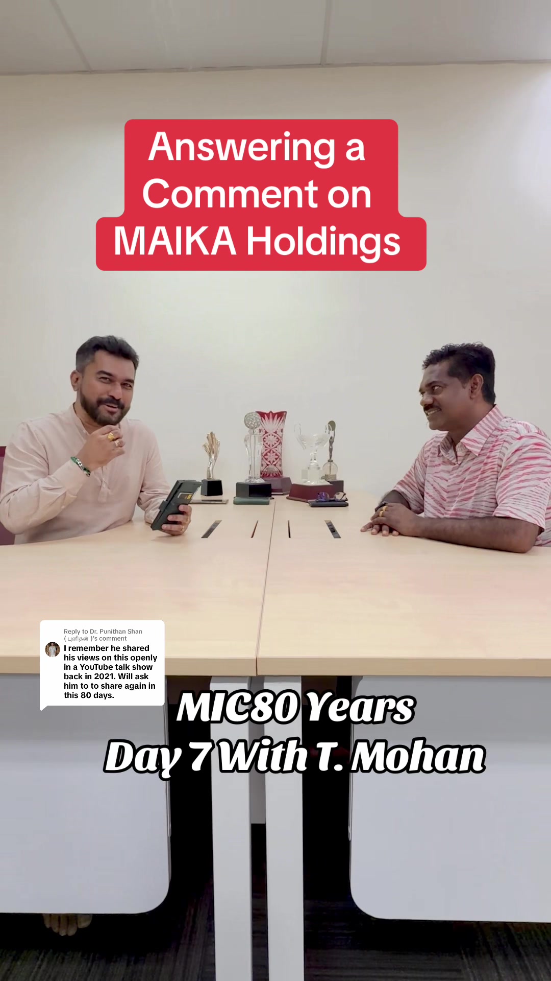 @Datuk T. Mohan
