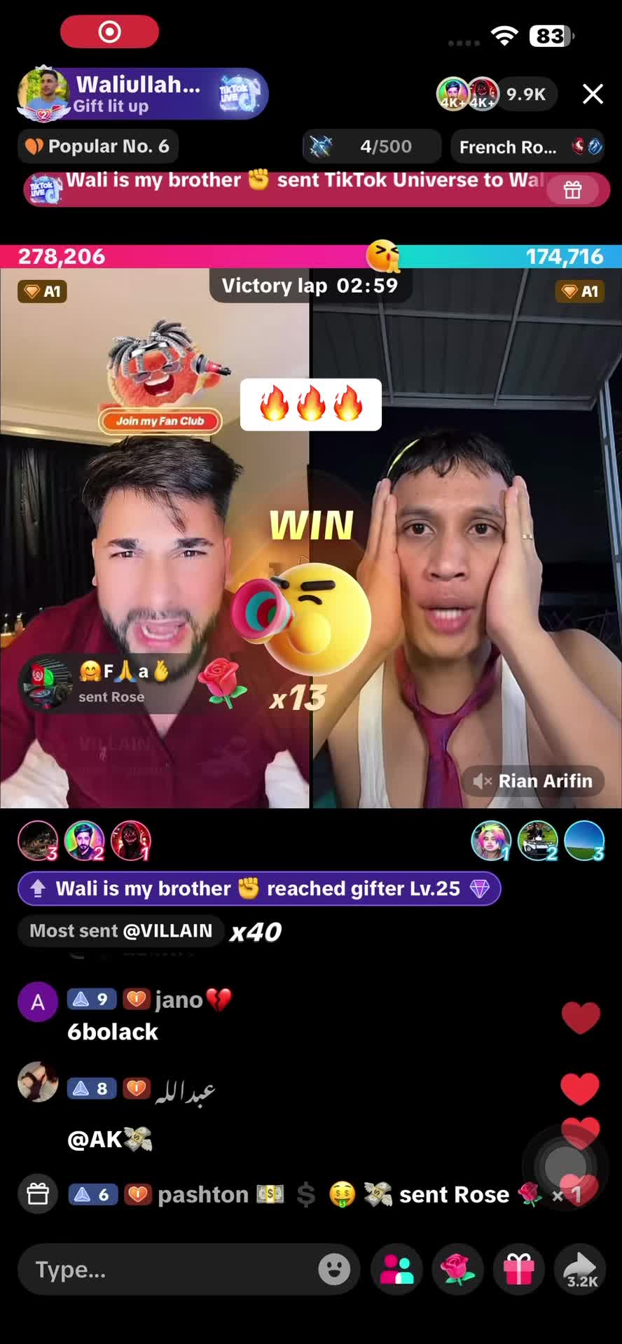 @Tiktok Live Matches
