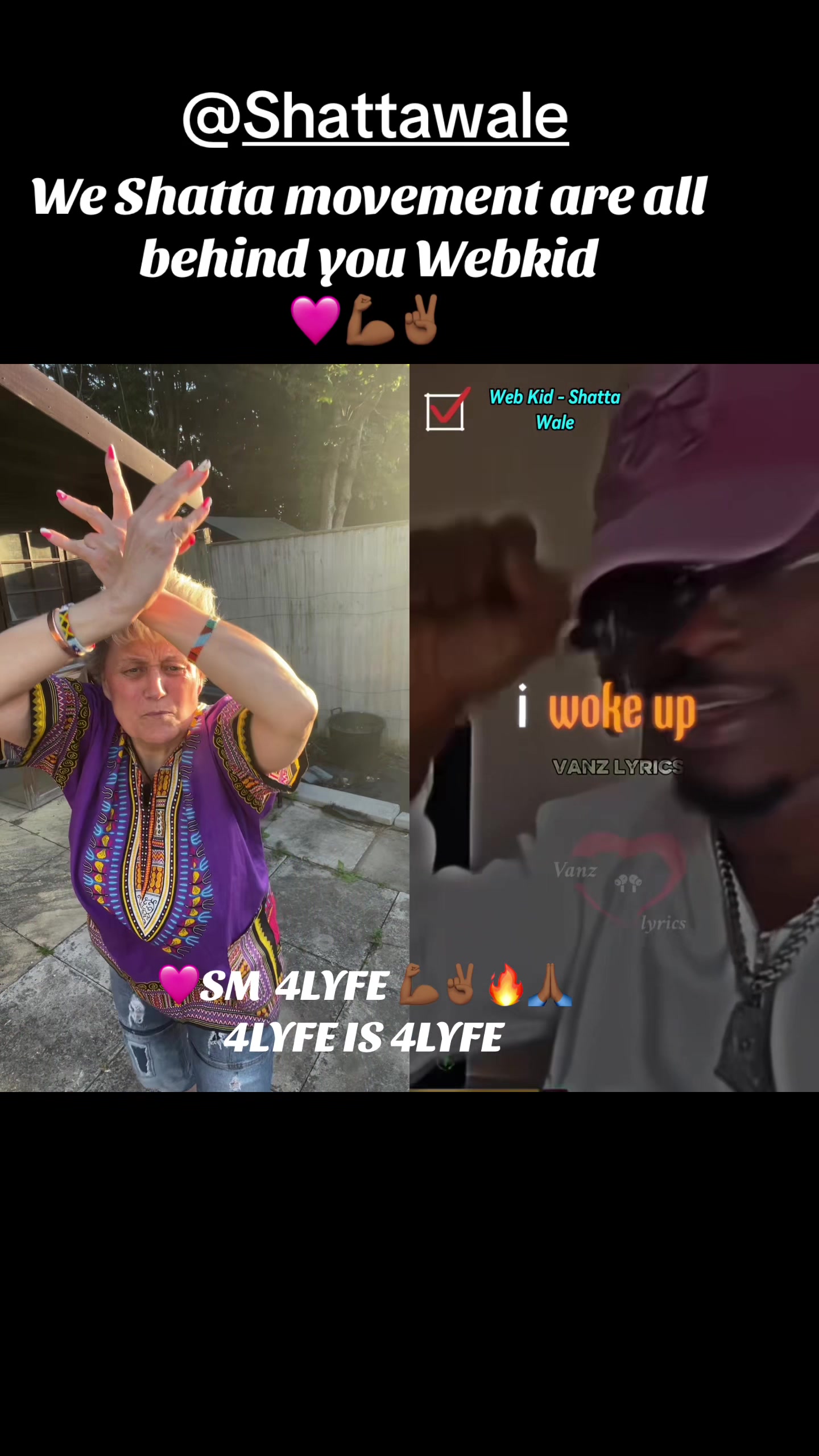 @SHATTA PINKY HEALTHY SM 4LYFE