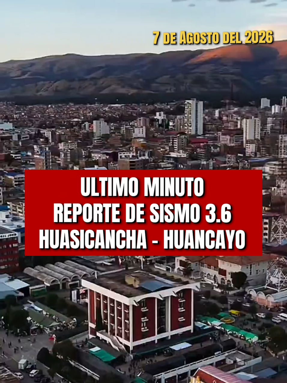 @Noticia Huancayo