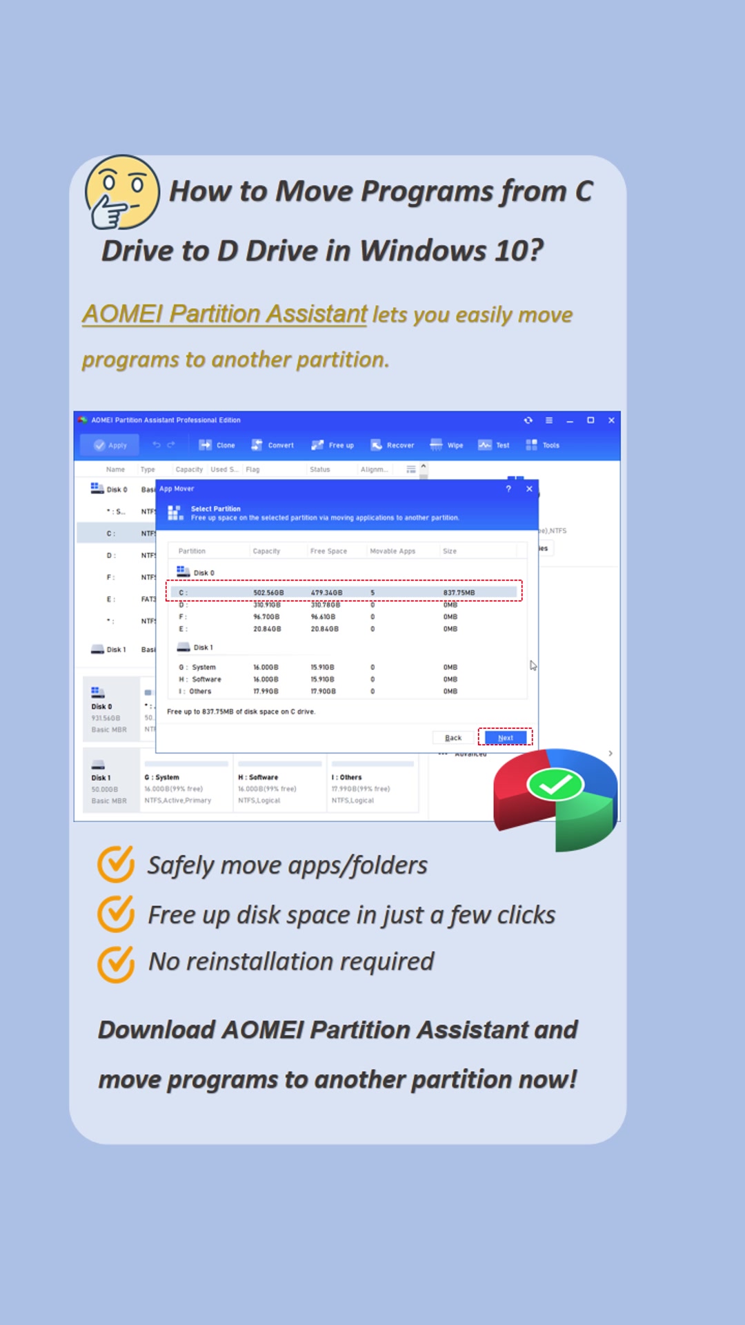 How to Move Programs from C Drive to D | RedFFTech (@redfftech)