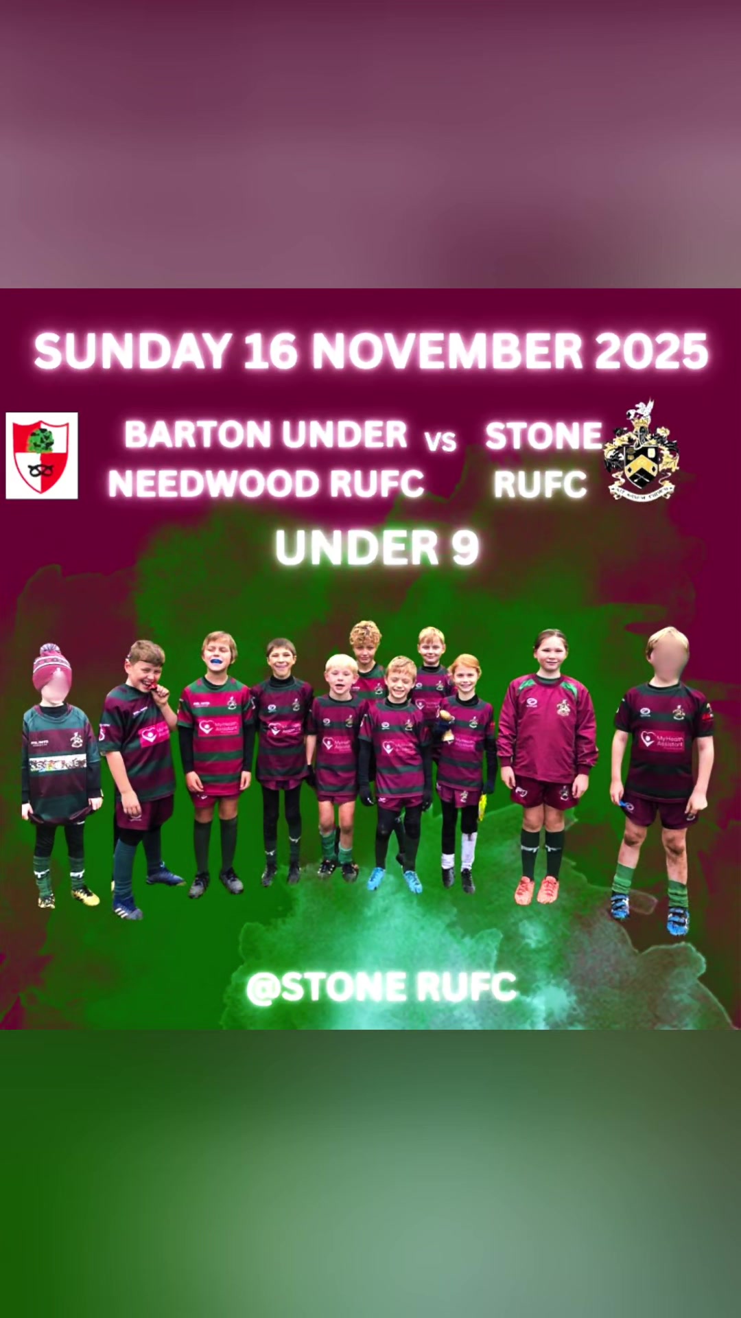 @Stone Rugby Club Mini & Junior