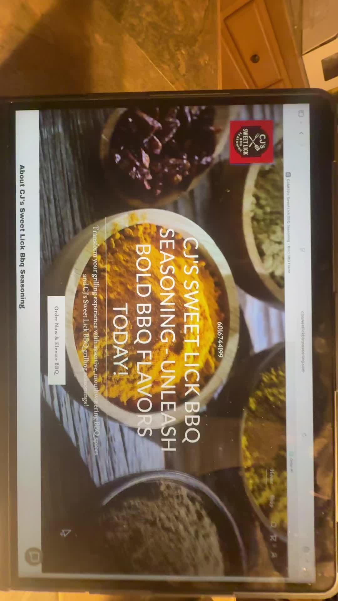 @CJ’sSweetLickBbqSeasoningLLC