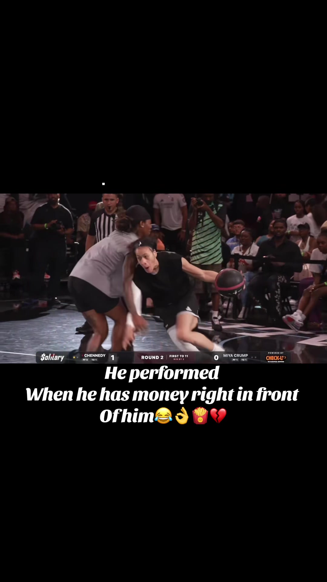 @He has money right in front of