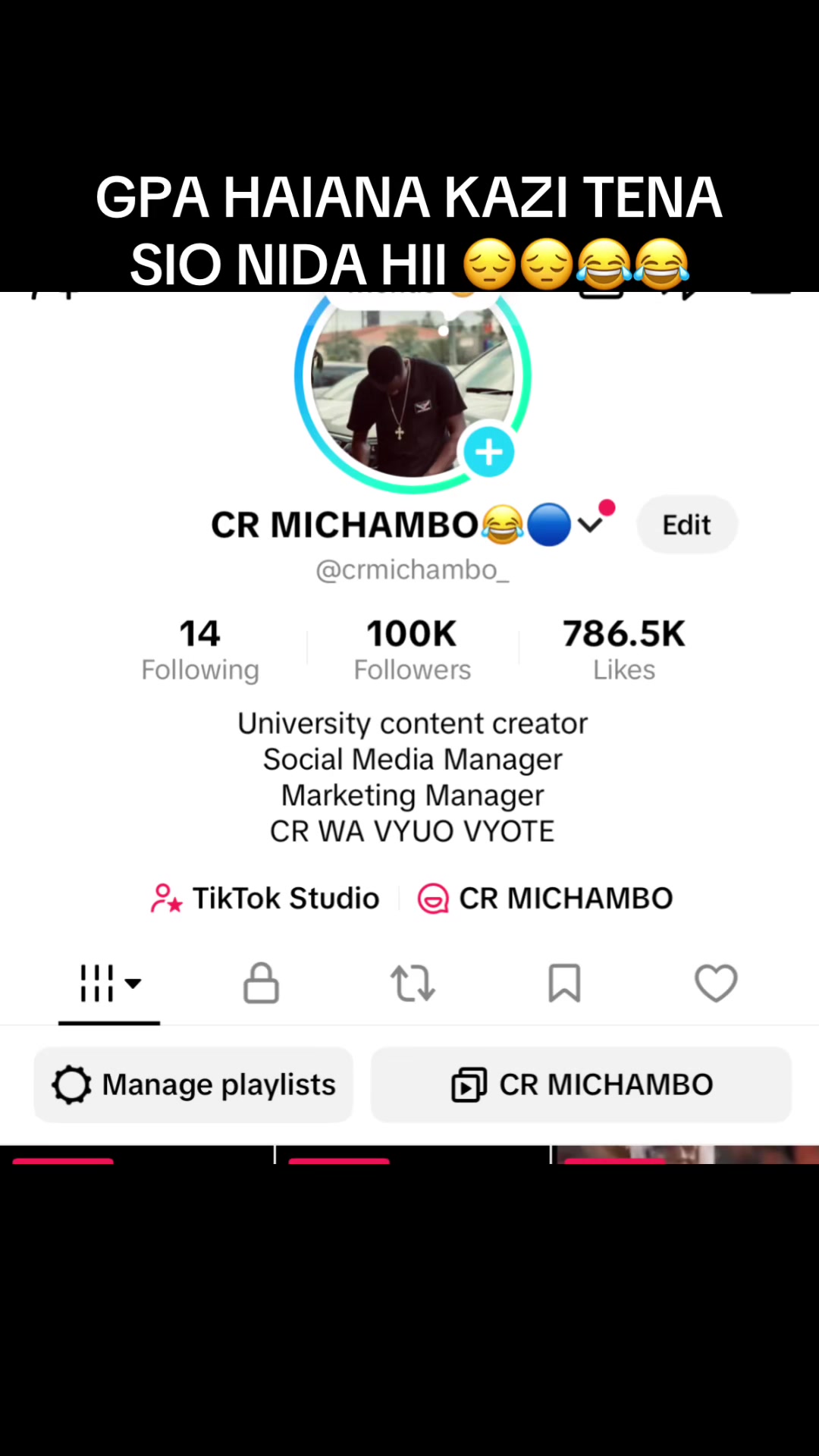 @CR MICHAMBO😂🔵