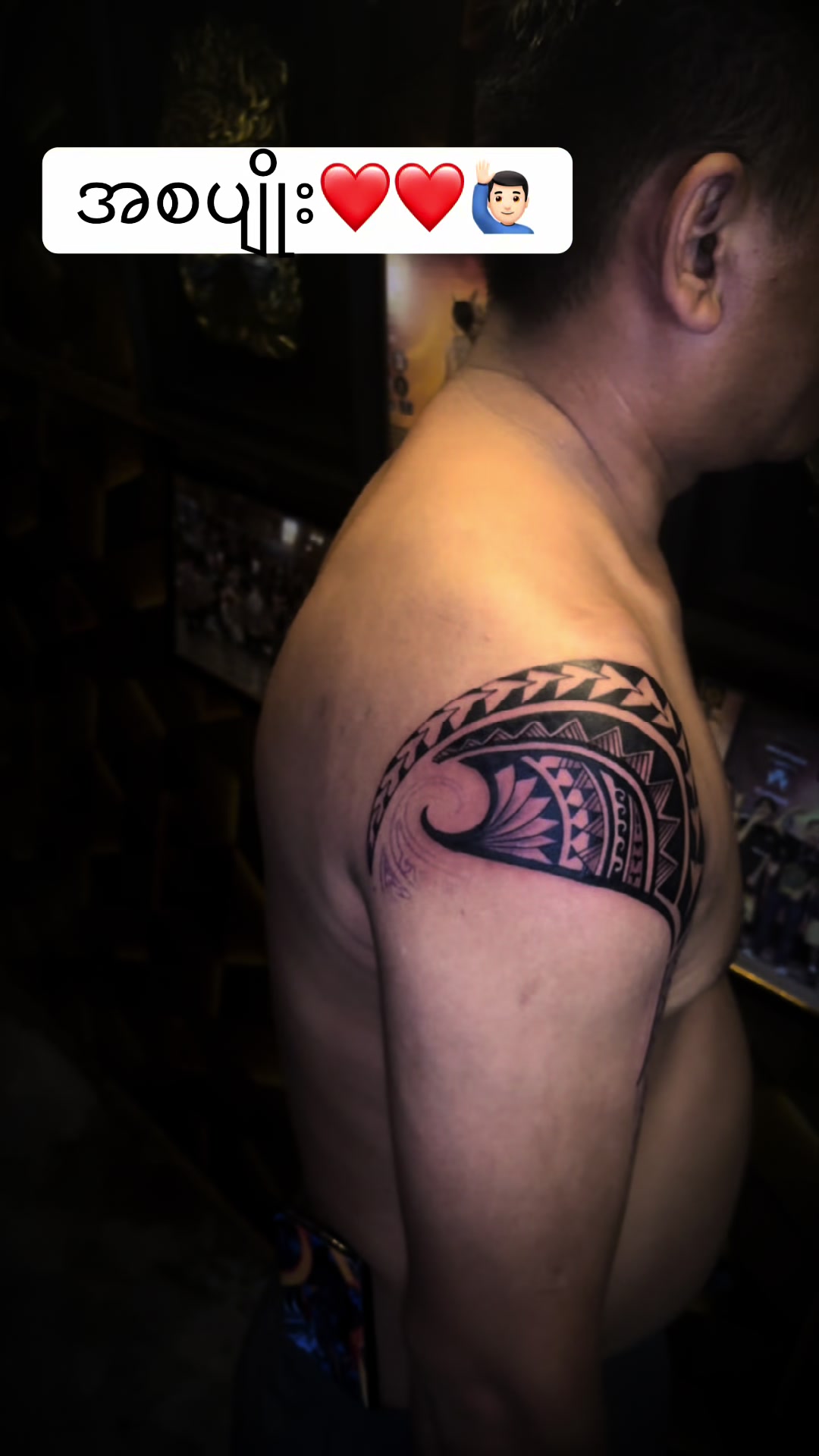 @Chit Gyi tattoo studio ✌️