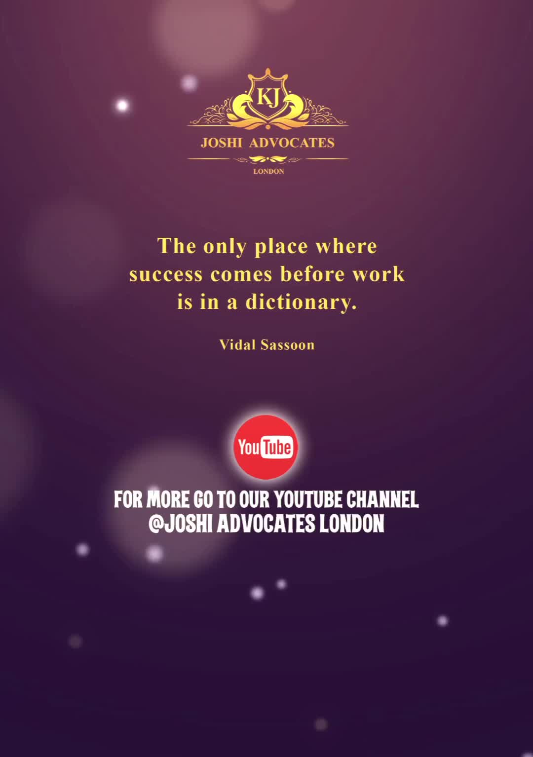 @Joshi Advocates London
