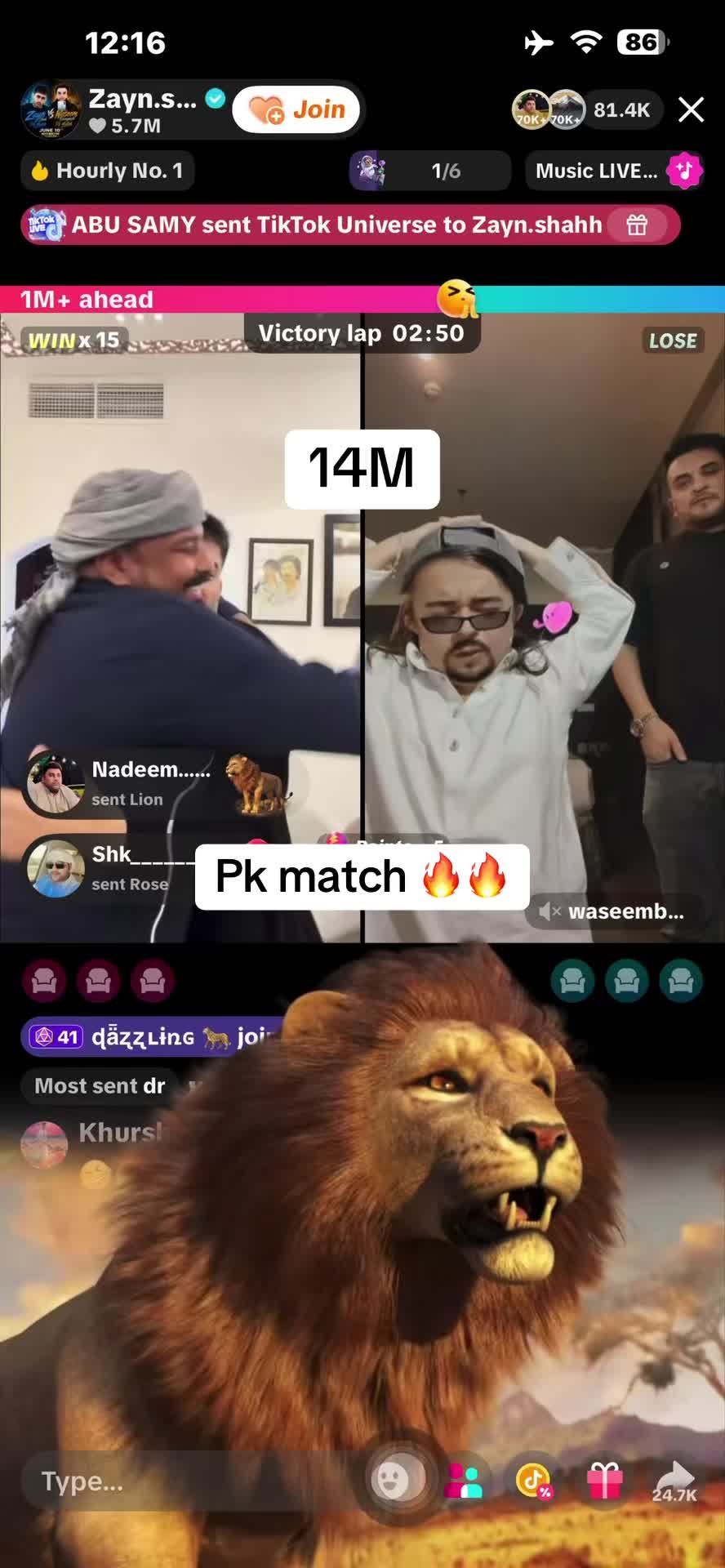 @Tiktok Live Matches