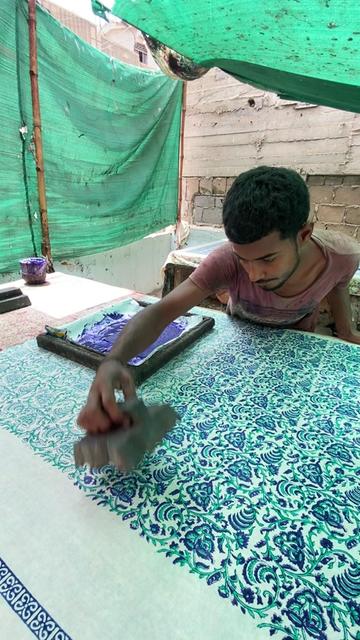 @Wooden Stamp Printing
