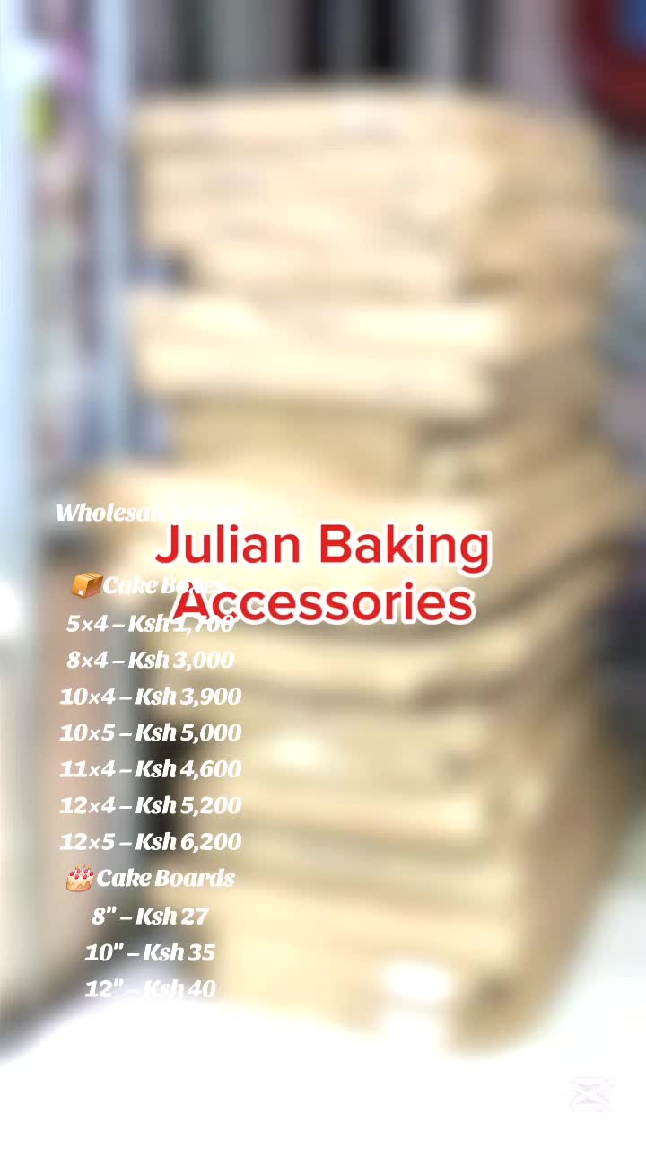 @Julian baking accessories
