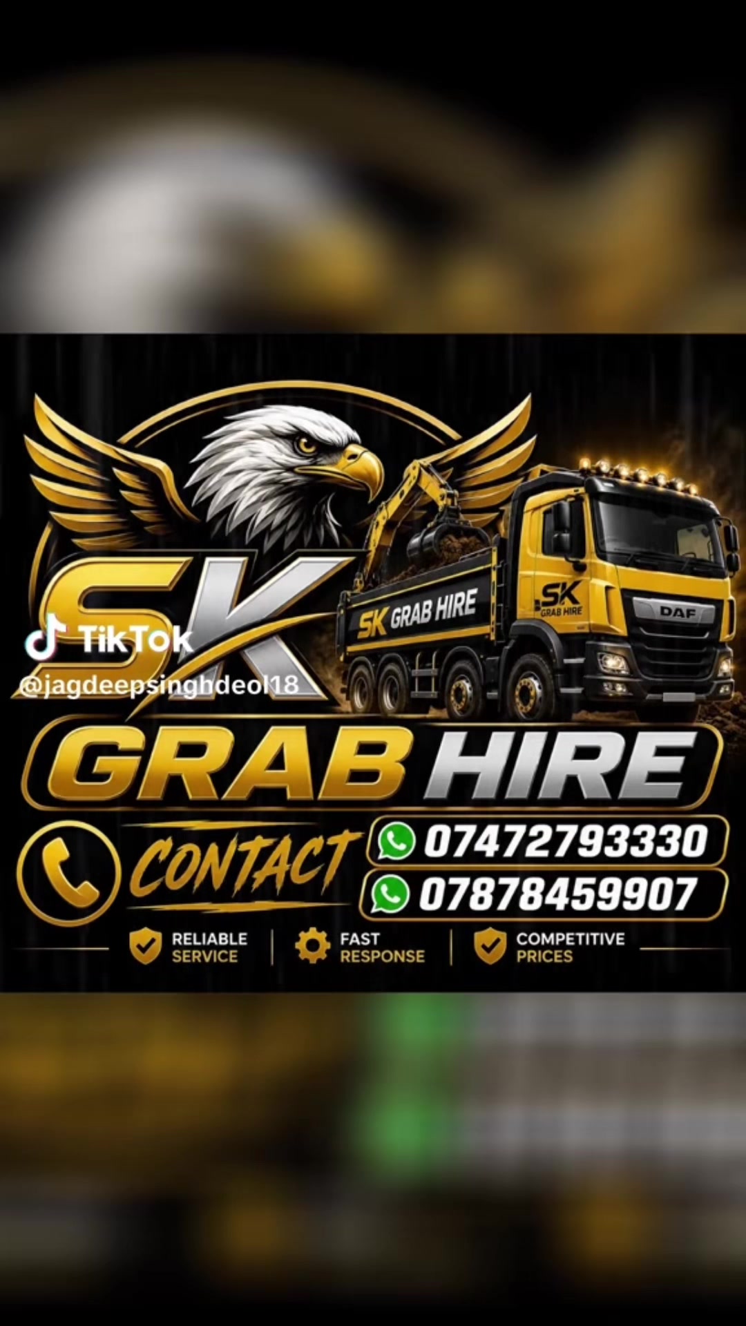 @SK GRAB TIPPER HIRE HARDCORE