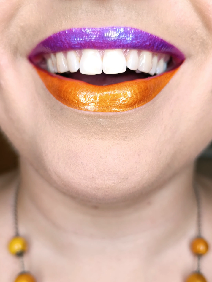 @TheMirrorBeauty lip art 💋🌈💄