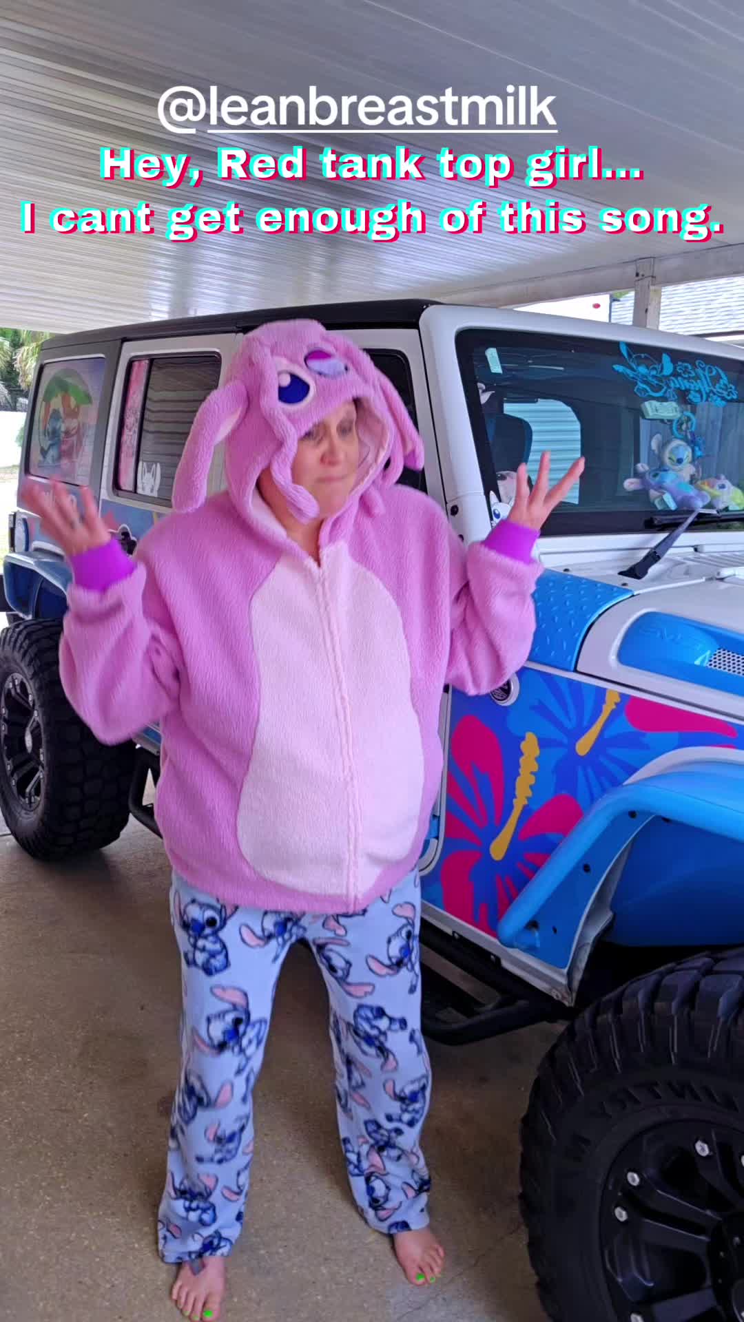 @Stitch and Angel Jeep