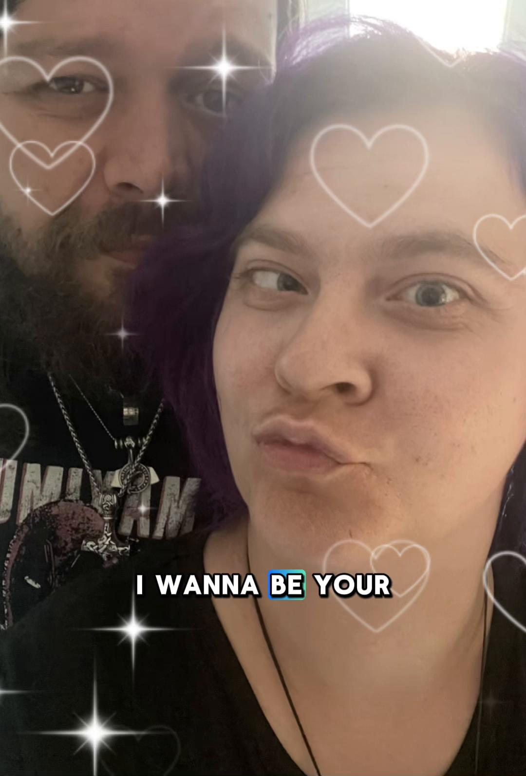 @Hisharleyqueen/mrsknight💍💜🖤