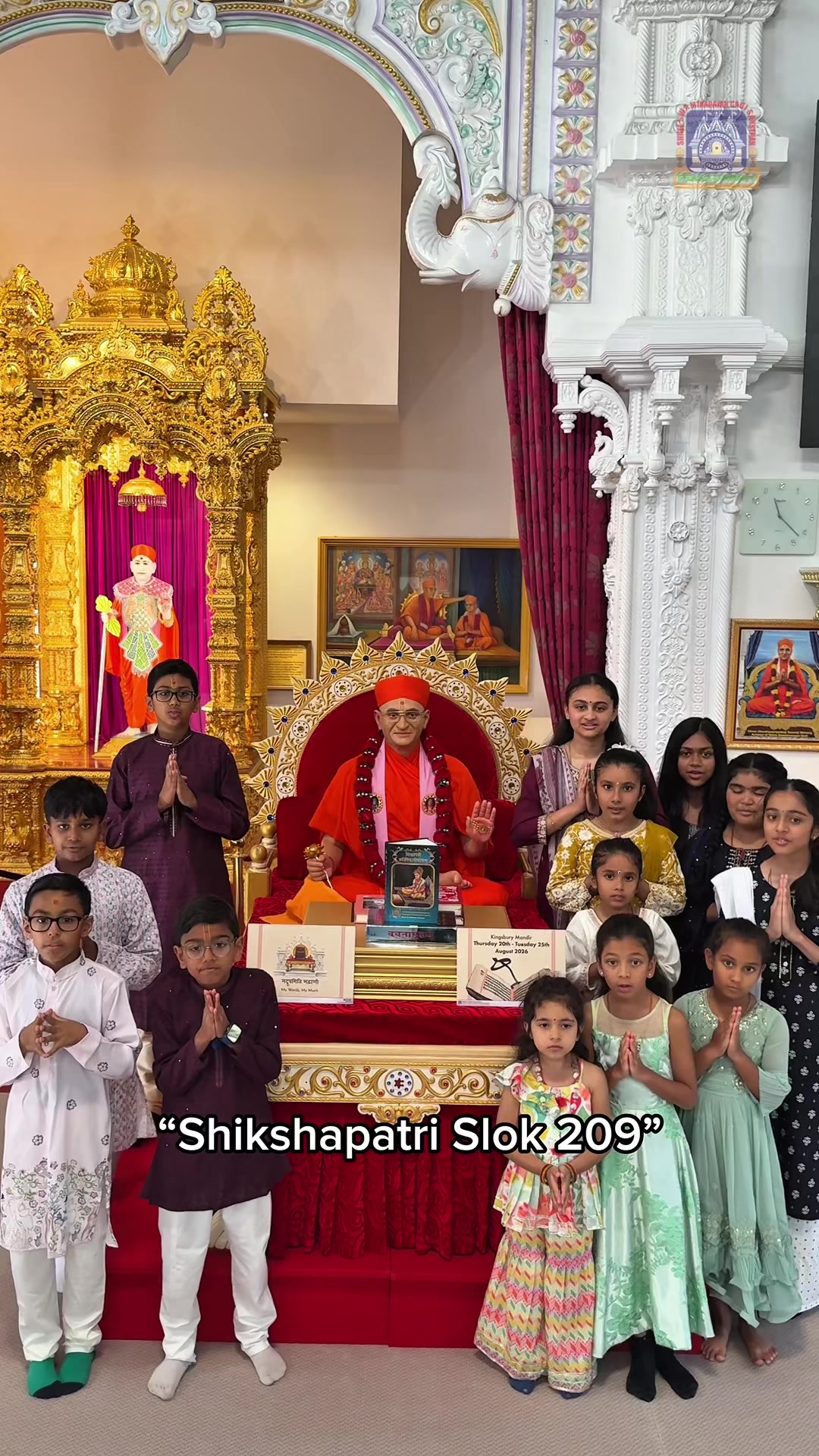 @Swaminarayan Mandir Kingsbury