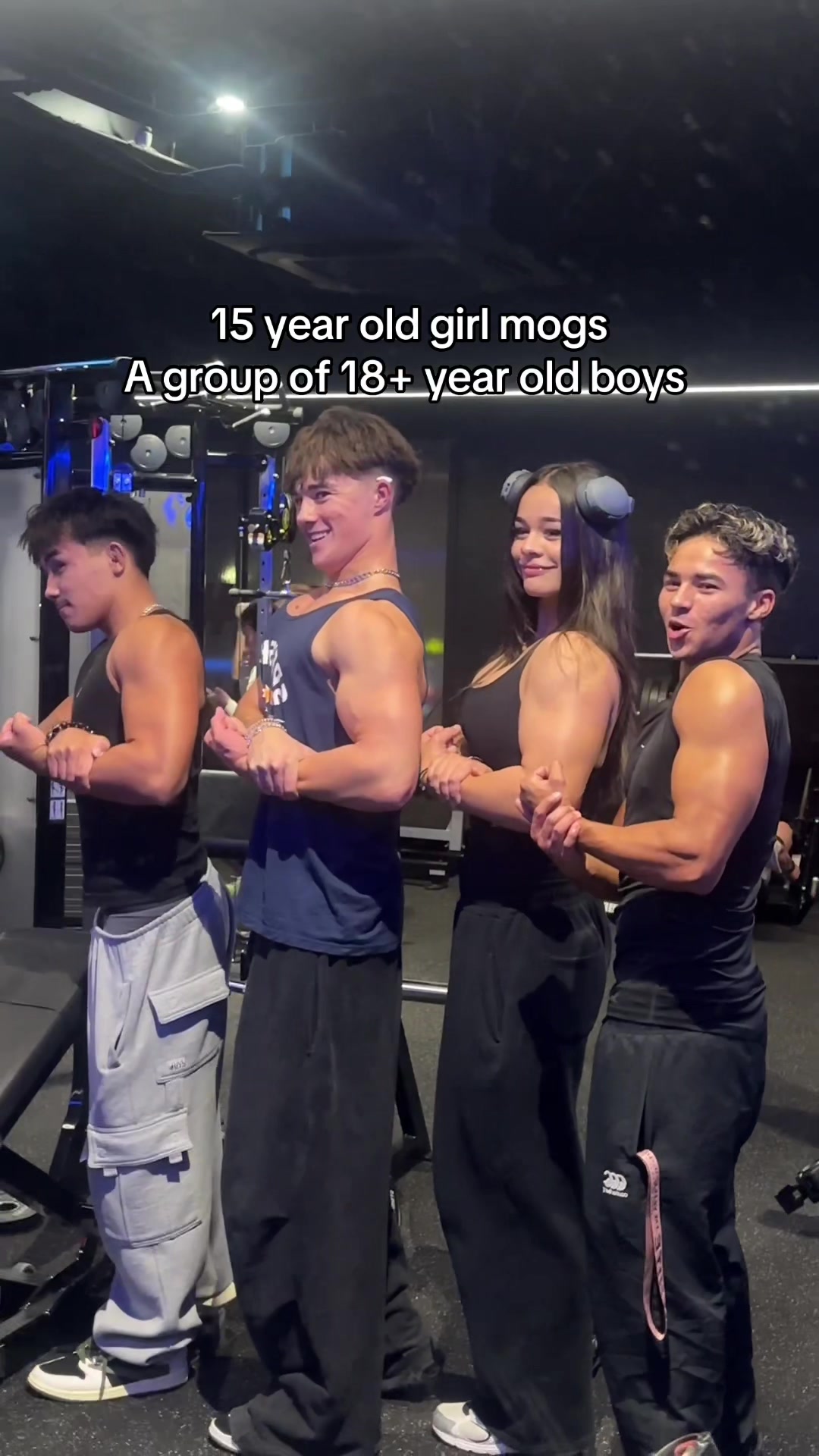 @Barbell brunette