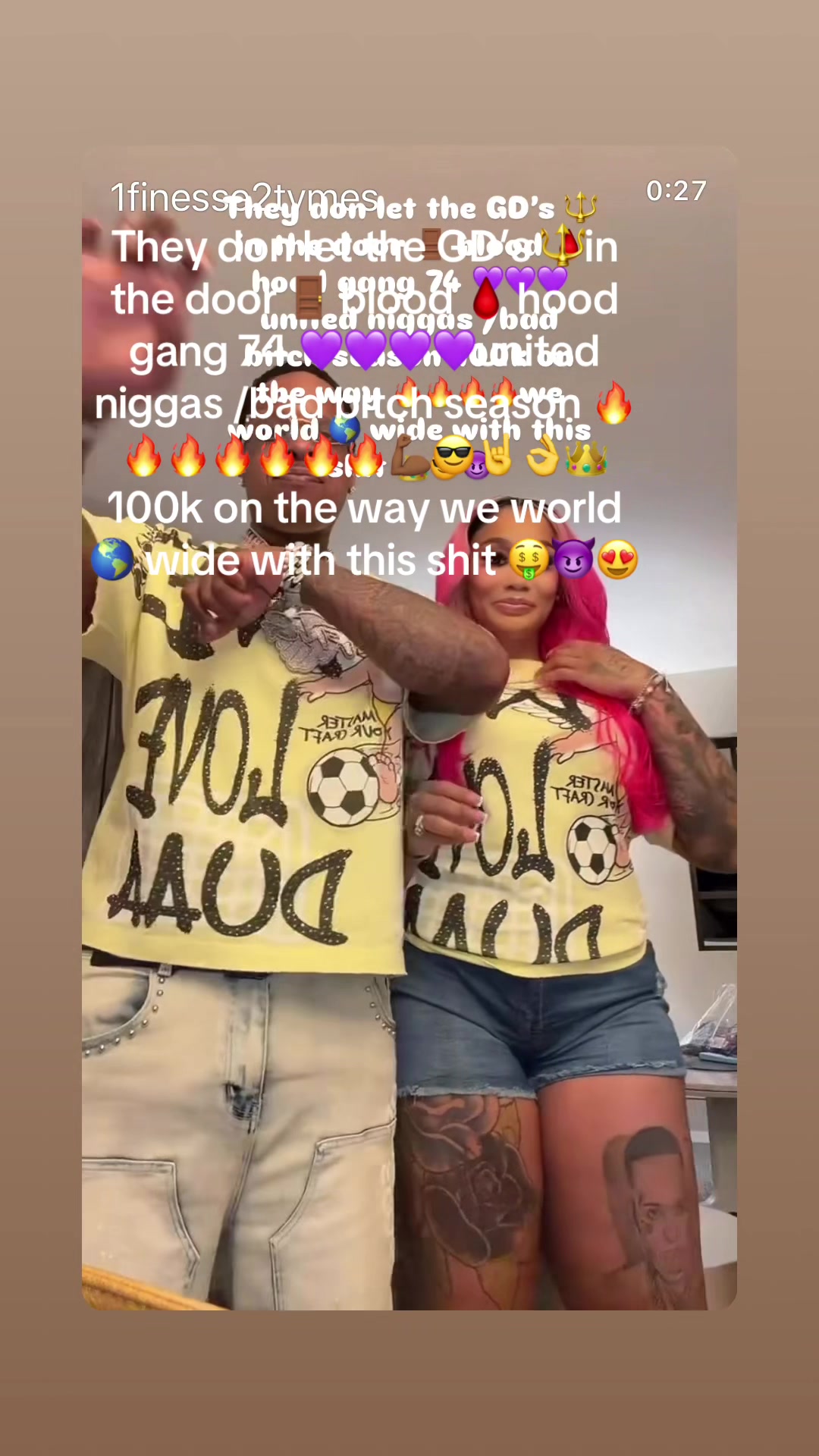 @Ariona hill 262 GDK Bad bitch