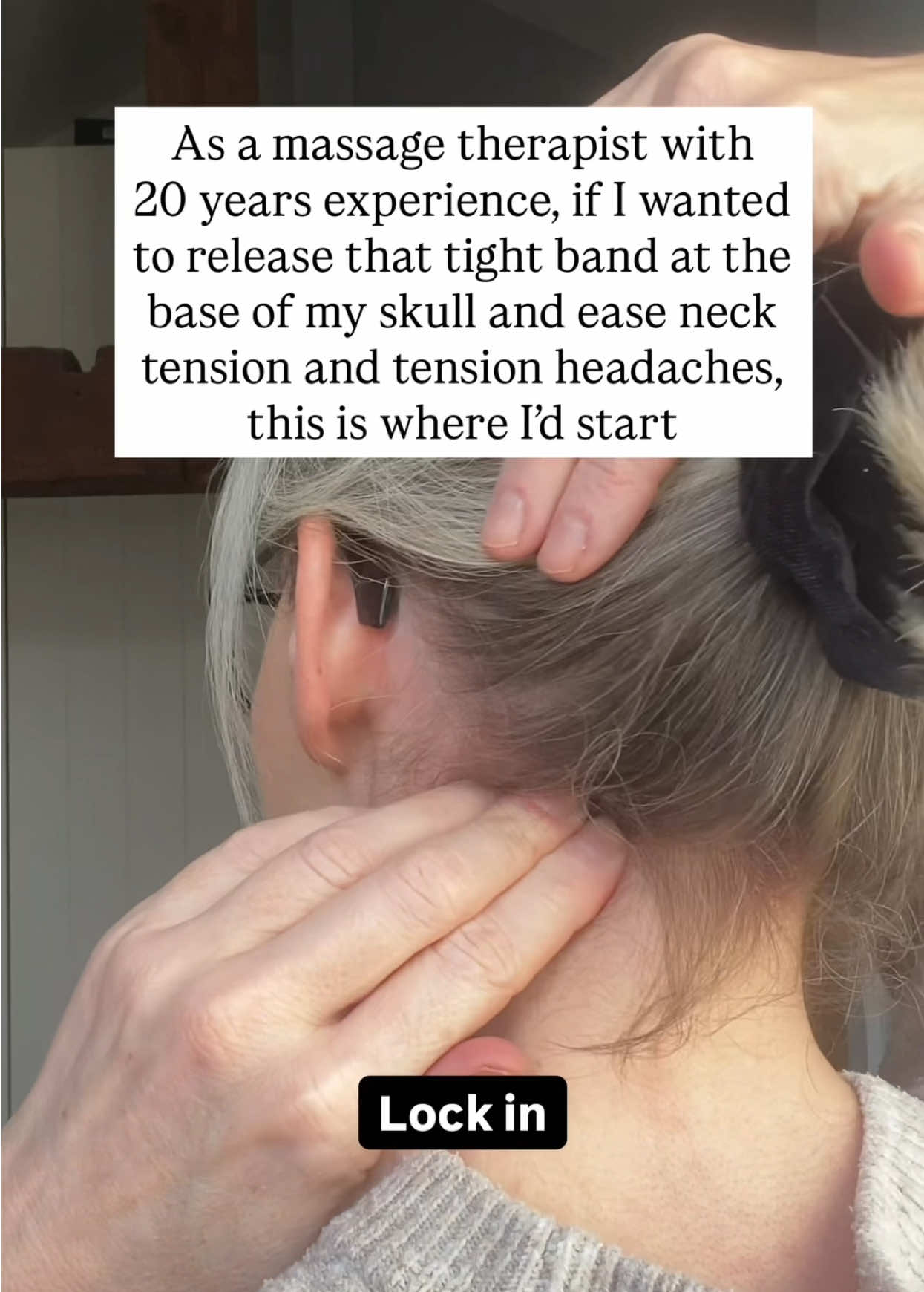 @Alison &ndash; Neck Tension Help