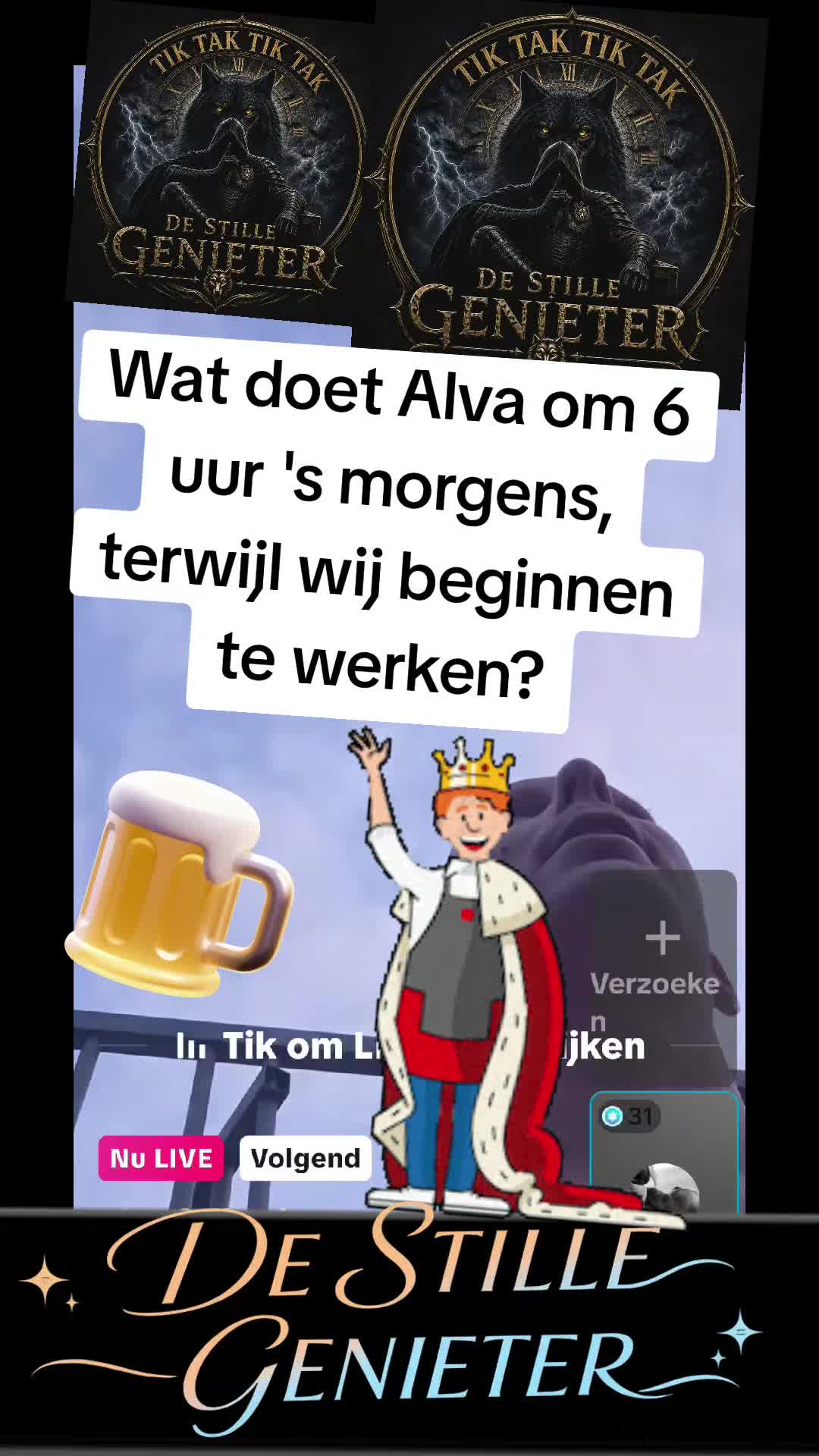 @DE STILLE GENIETER