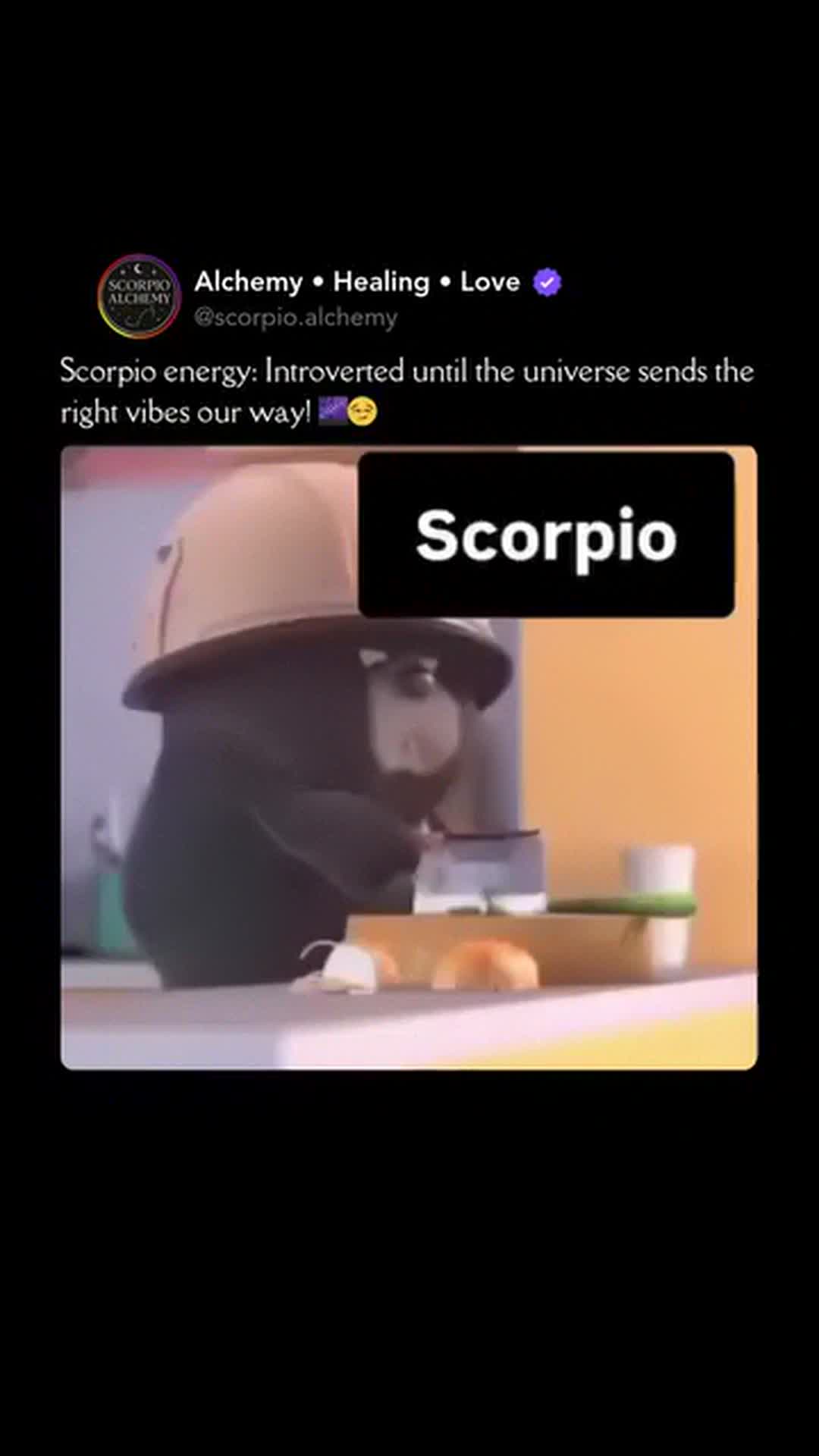 @Scorpio Alchemy