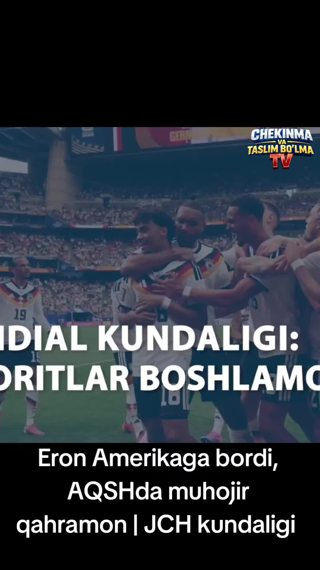@Chekinma va Taslim bolma TV