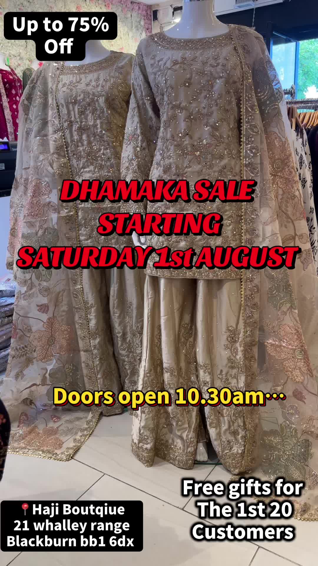 @Haji boutique blackburn